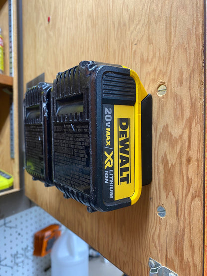 DEWALT 20V Battery Holder | Tool Storage Organizer | Workshop Organization | Clutter-Free Workspace