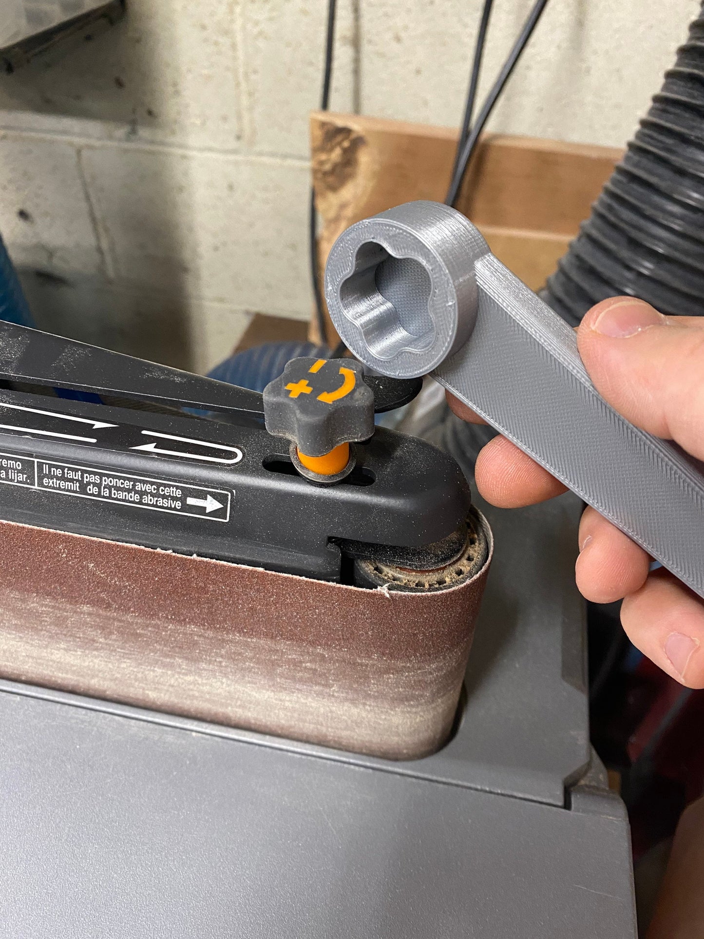 Ridgid spindle sander knob wrench