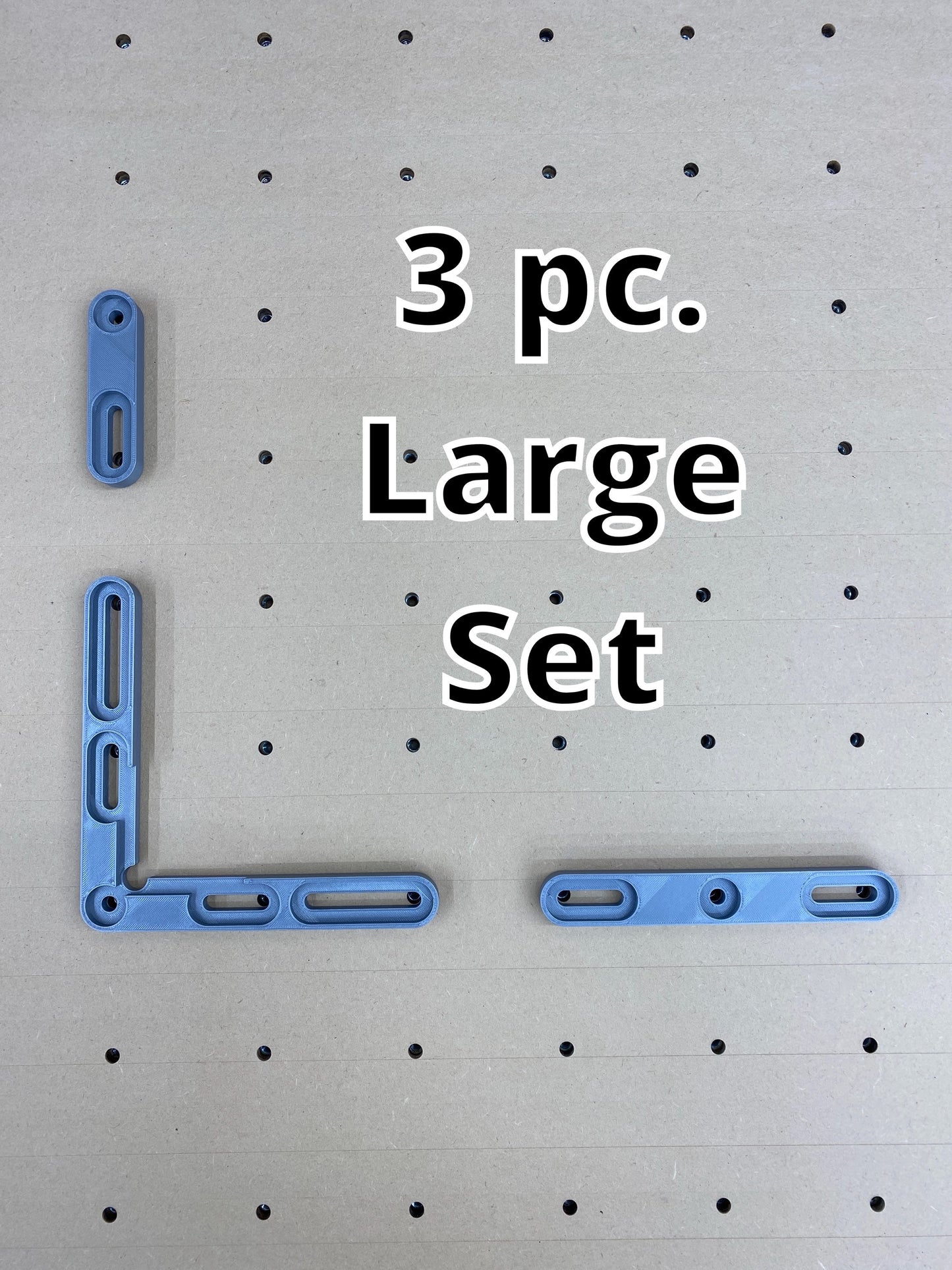 CNC Spoilboard corner clamp and rails fence set | Adjustable | Probe Compatible | Quick setup | Wasteboard System