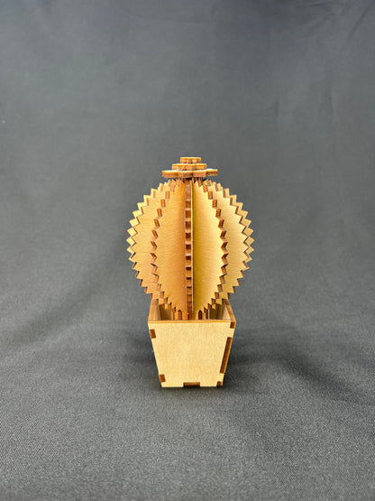 Laser Cut Wooden Cactus | Dottie