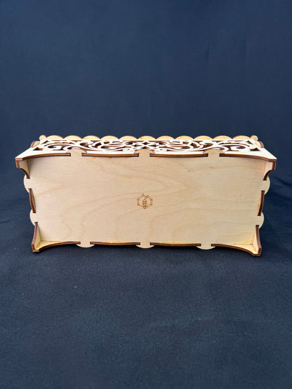 Ornate Laser Cut Wooden Box | Jewelry | Keepsake