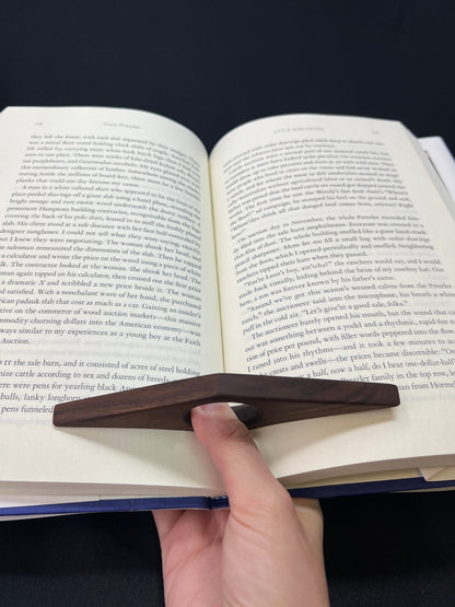 Book Page Holder | Walnut | Handmade