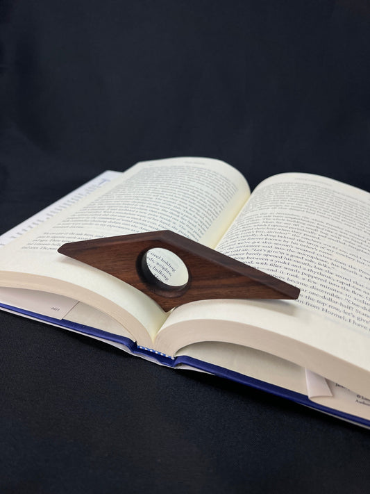 Book Page Holder | Walnut | Handmade